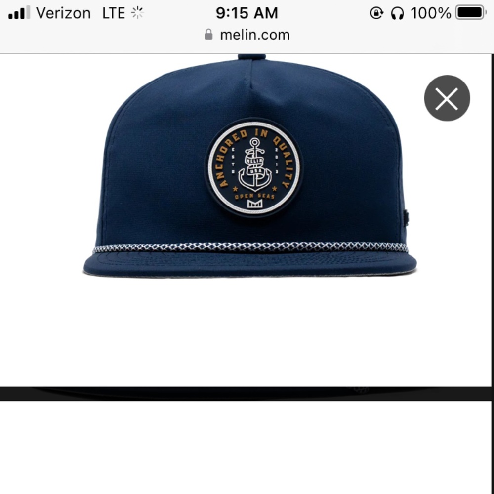 Melin Coronado Hat Navy (SM)